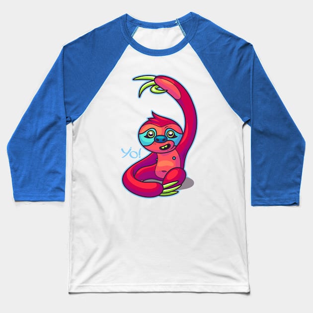 Slow Yo Baseball T-Shirt by ArtisticDyslexia